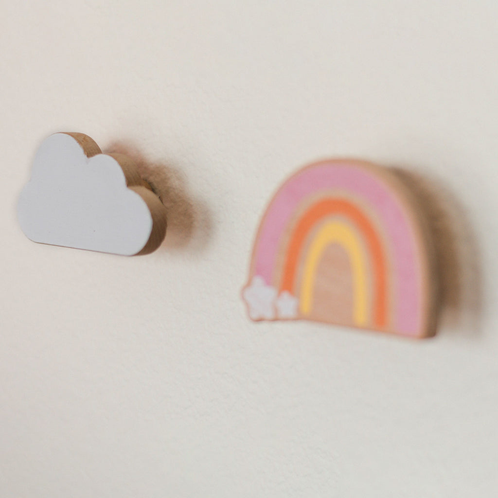WonderBee™ Fluffy Cloud Decorative Painted Wall Hook