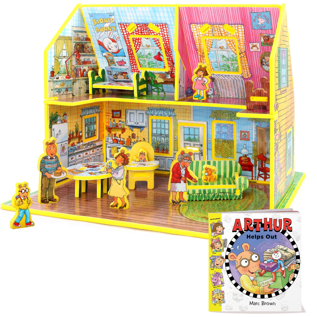 Arthur Toy House Book and Play Set