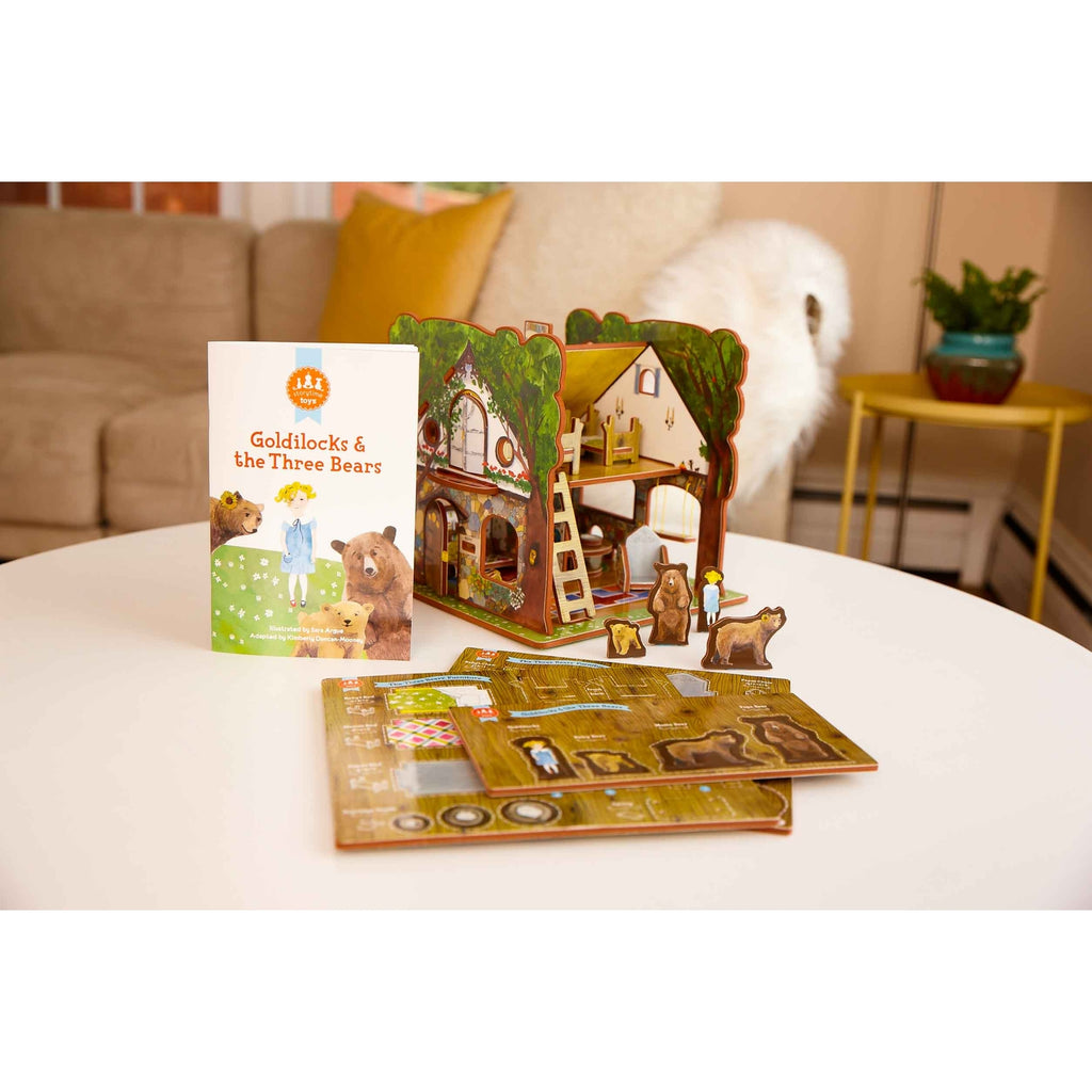 Goldilocks and the Three Bears Book and Play Set