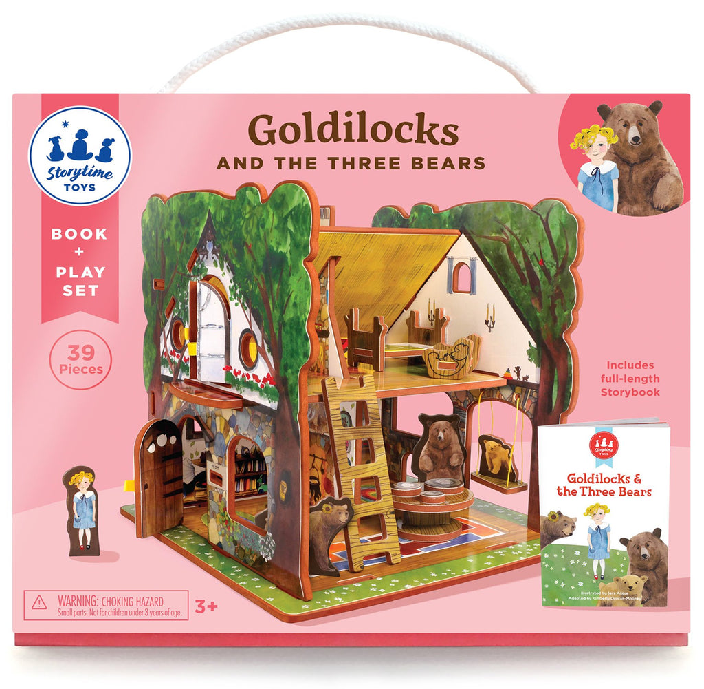 Goldilocks and the Three Bears Book and Play Set