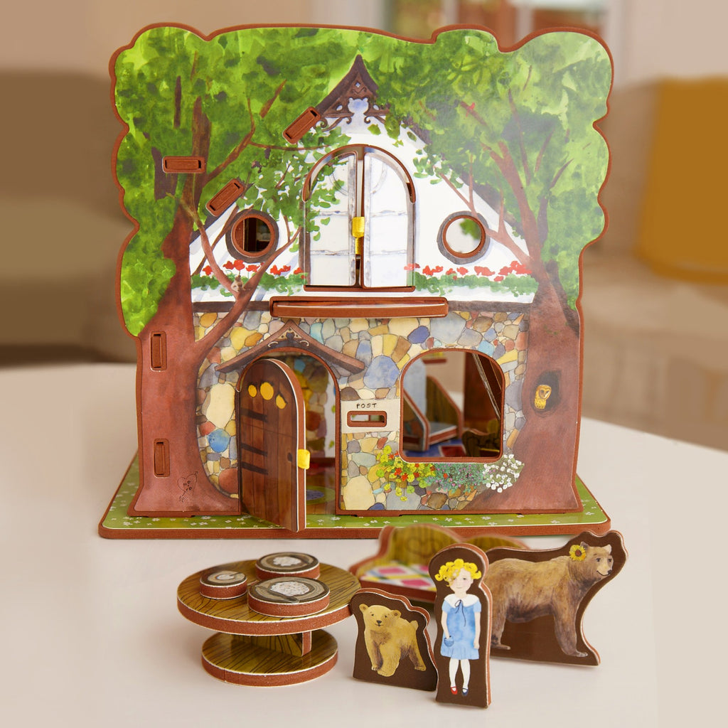 Goldilocks and the Three Bears Book and Play Set