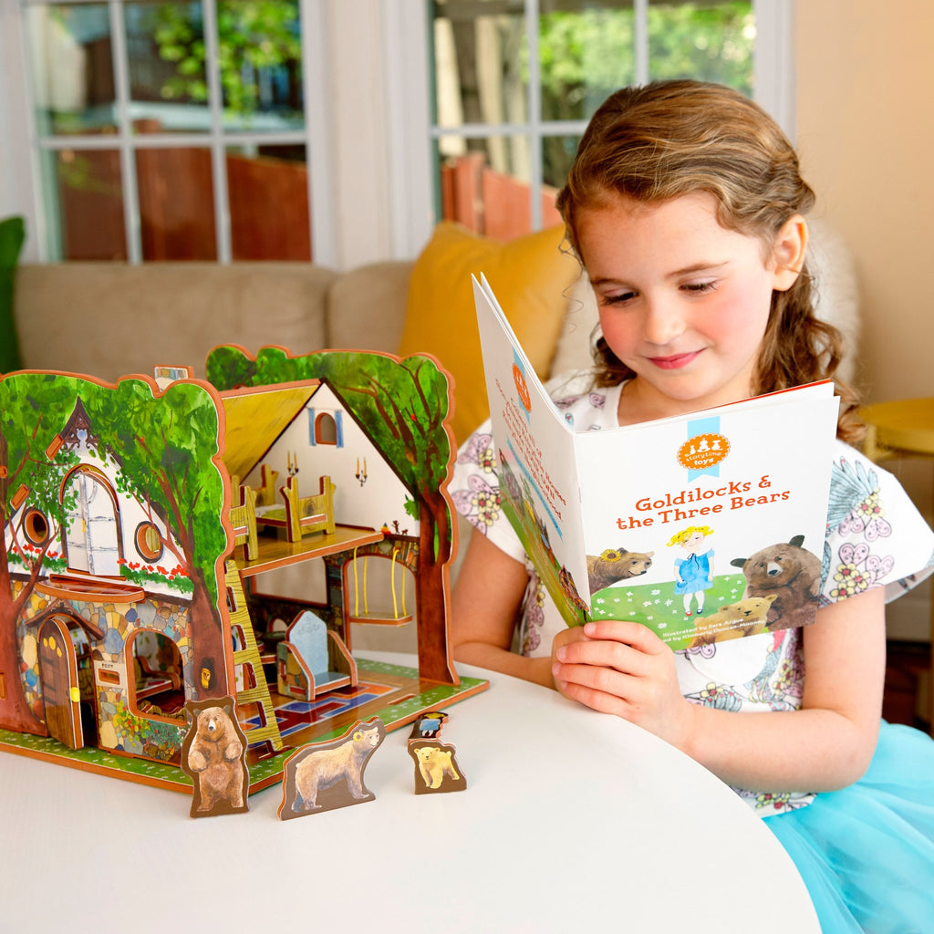 Goldilocks and the Three Bears Book and Play Set